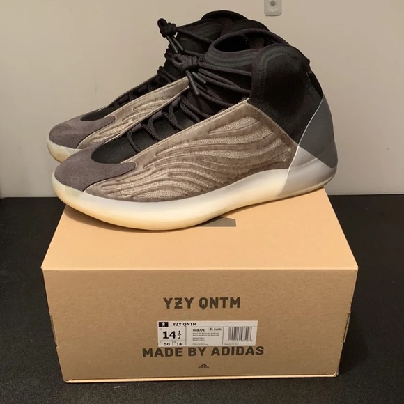 Adidas Yeezy Yzy Quantum QNTM Barium H68771 Men's Size 14.5 Boost Basketball - Picture 4 of 8